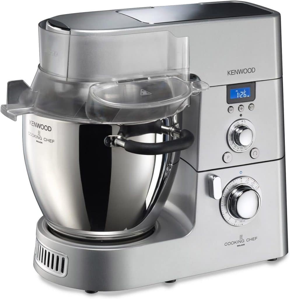 Test du Kenwood km084 : robot de cuisine cooking chef argent