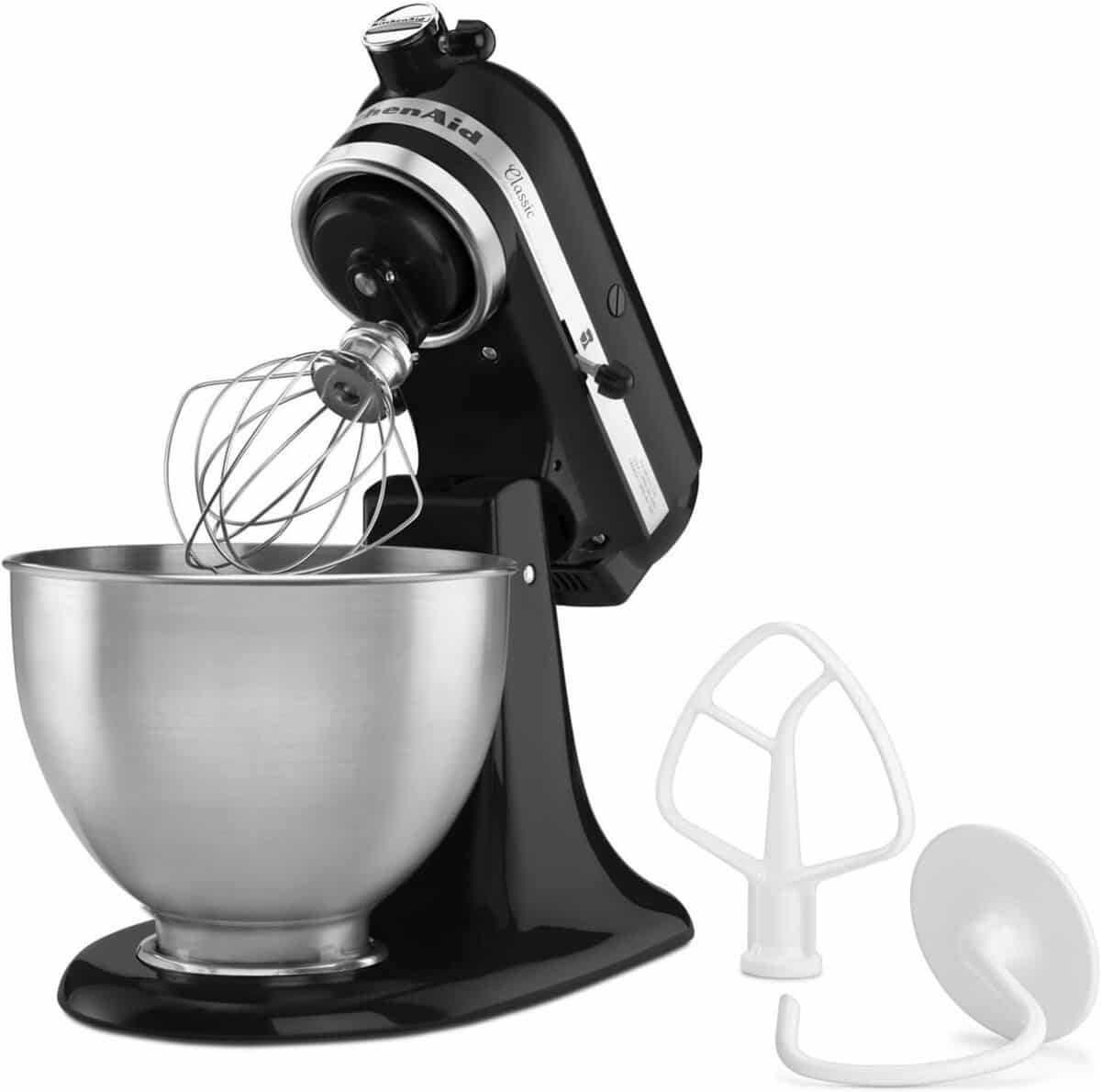Test : robot pâtissier KitchenAid 5K45SSEOB noir 4, 3 L