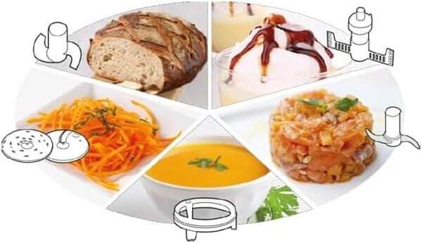 Magimix CS4200XL Food Processor White Robot de cuisine, polycarbonate, couleur blanche