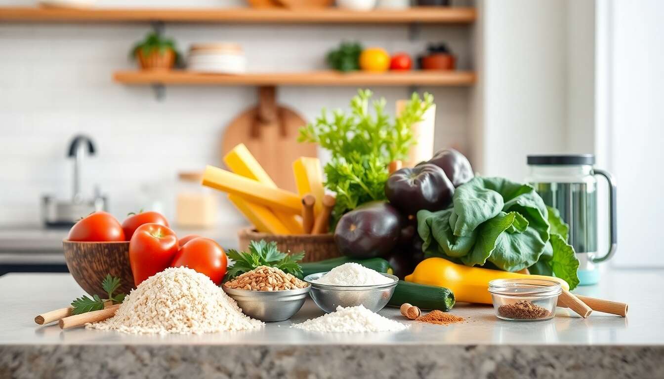 S&eacute;lectionner les ingr&eacute;dients cl&eacute;s pour cuisiner sans gluten