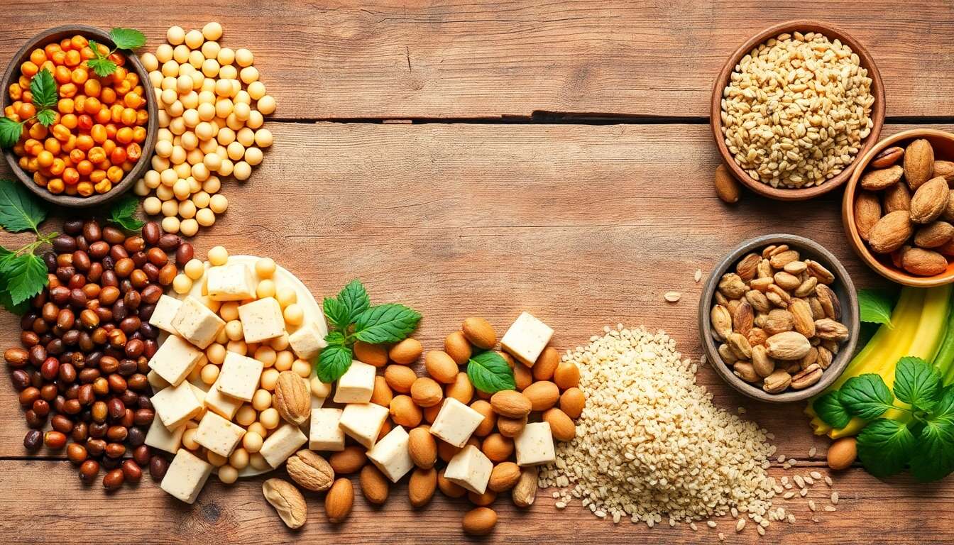 Sources vari&eacute;es de prot&eacute;ines v&eacute;g&eacute;tales