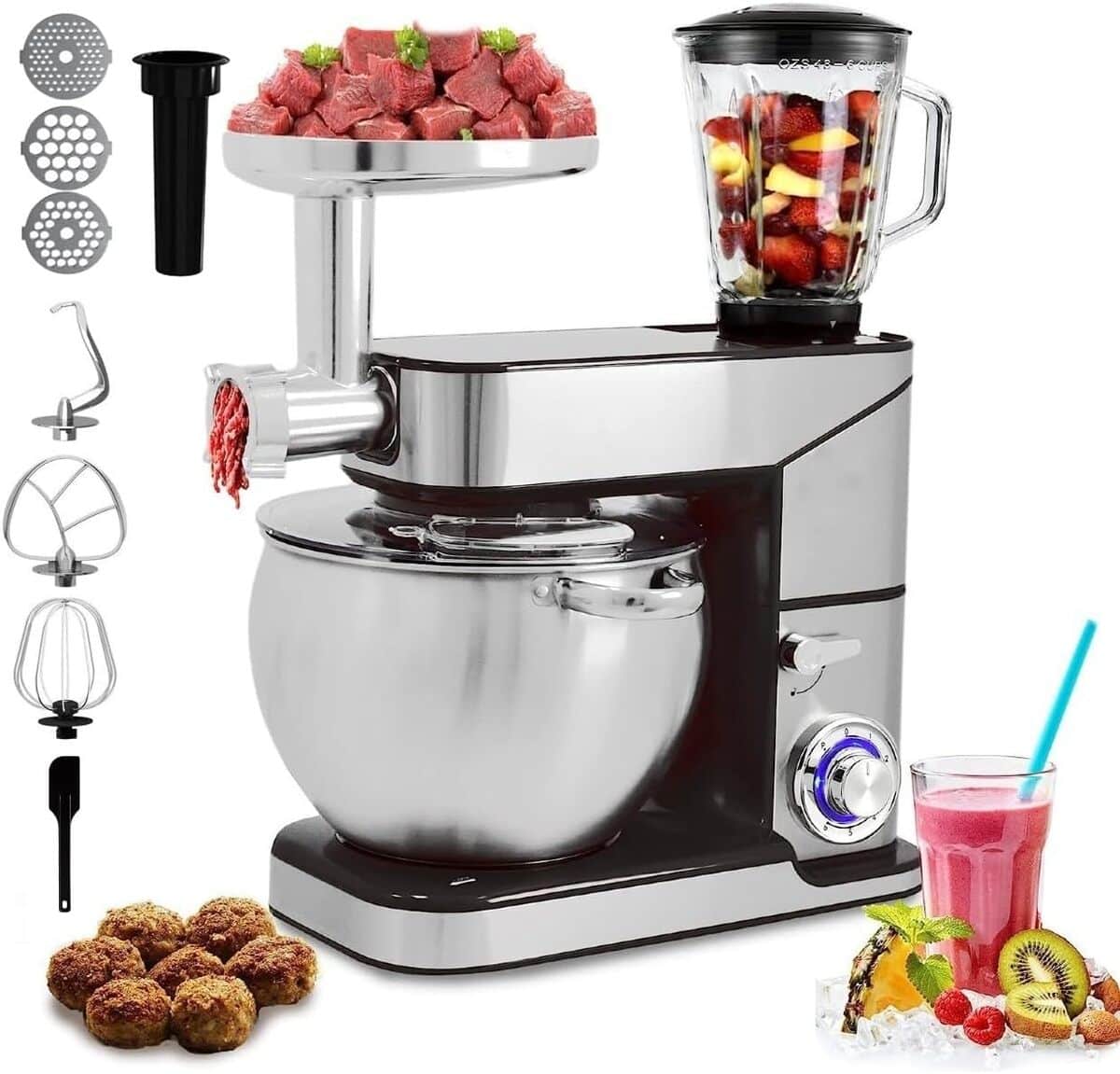 Test du robot de cuisine 3 en 1 2500W Royalty Line