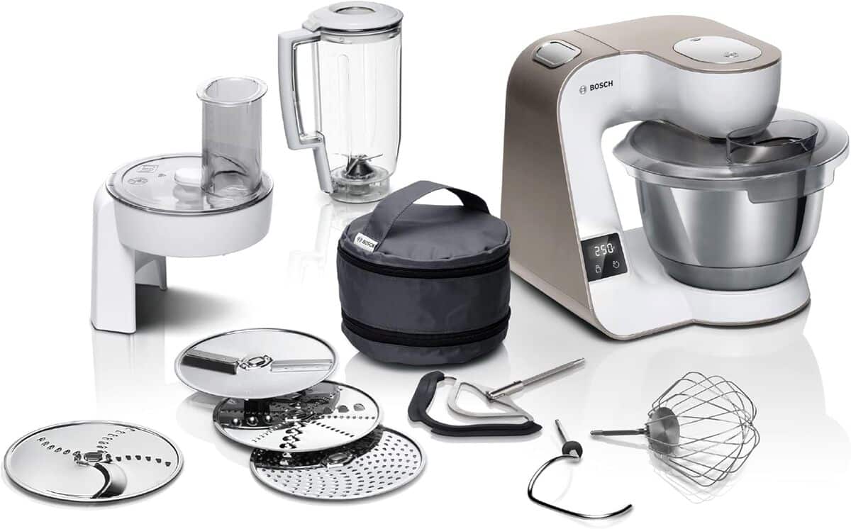 Test du robot pâtissier Bosch MUM5XW20 : puissance et polyvalence