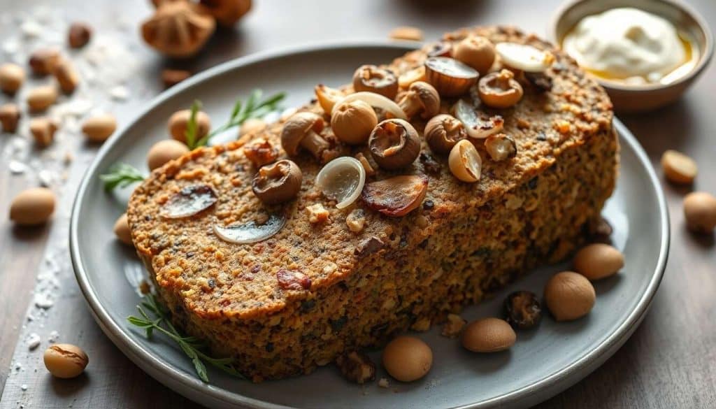 Terrine forestière aux champignons et noisettes torréfiées