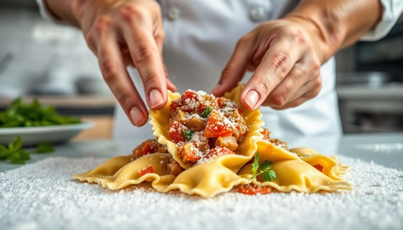 Astuce pour farcir les raviolis comme un chef