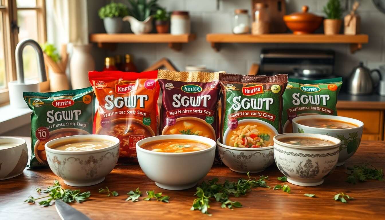 Voyage des saveurs avec les soupes traditionnelles instantanées