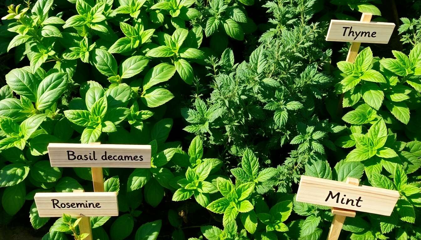 Les herbes aromatiques incontournables pour votre potager