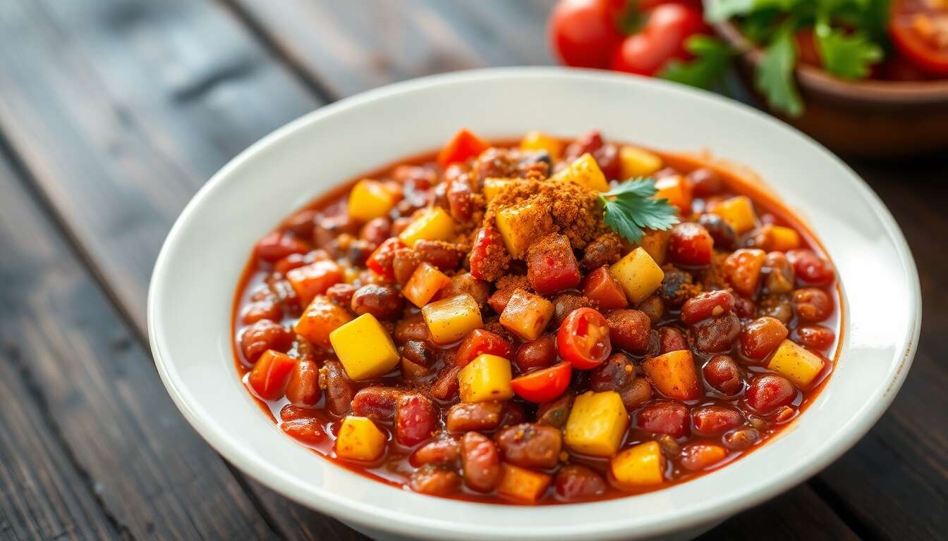 Chili sin carne express, saveurs intenses sans viande