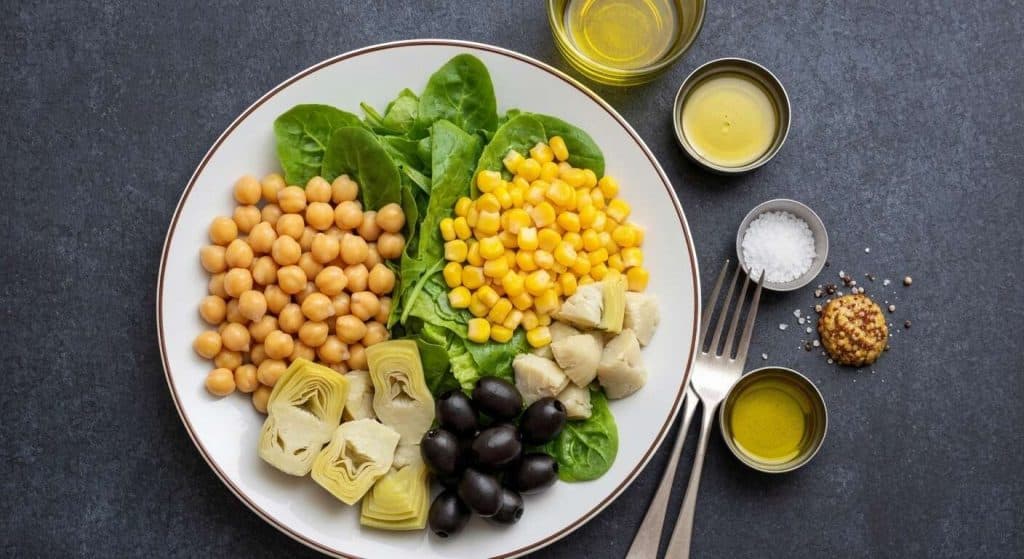Combinaison gourmande : salade en toute simplicité