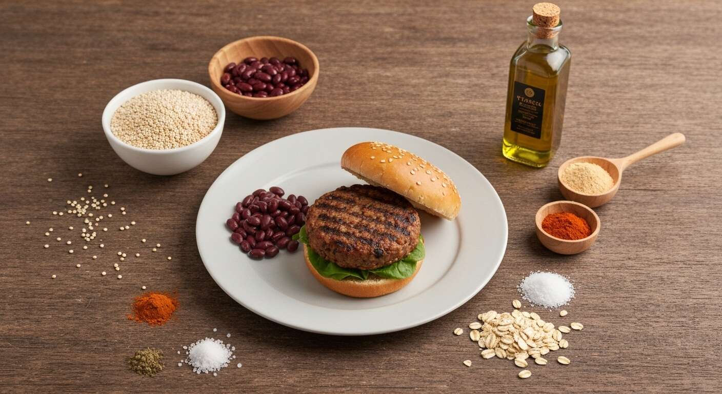 Burgers végétariens équilibrés : préparer facilement chez soi