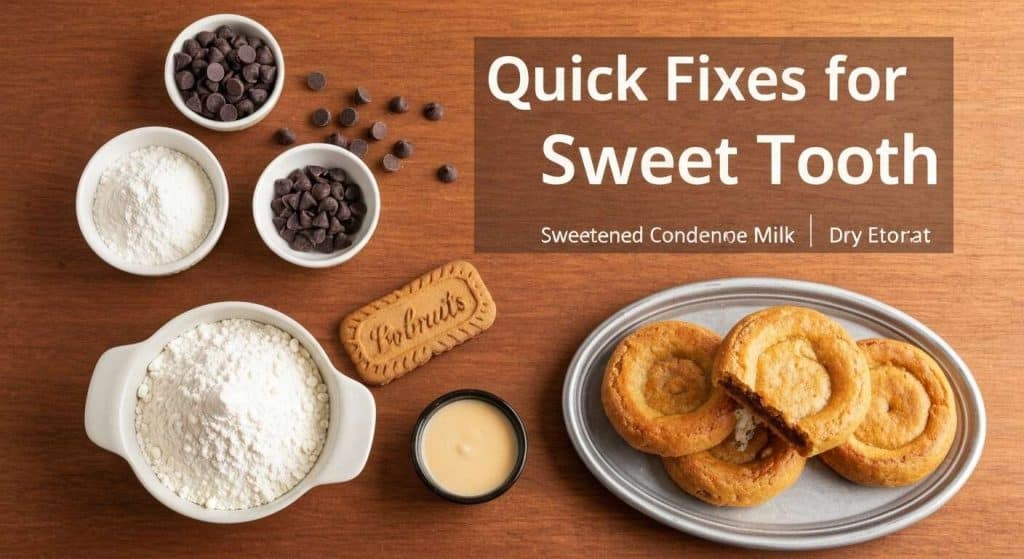 Solutions rapides pour becs sucrés