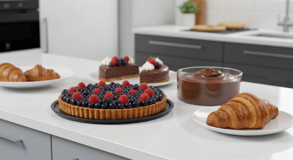 Exemples de desserts pour pressés