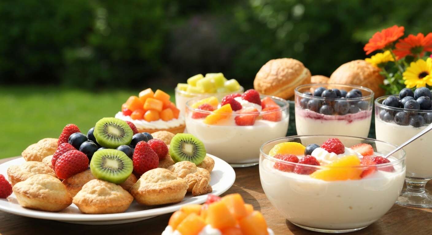 Desserts fruit&eacute;s pour un &eacute;t&eacute; rafra&icirc;chissant