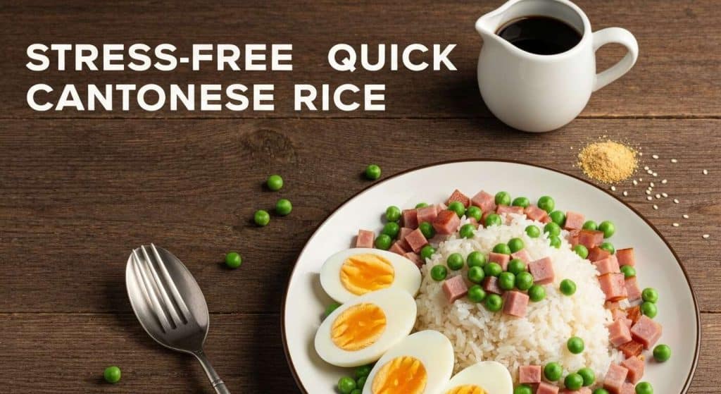Riz cantonais rapide sans stress