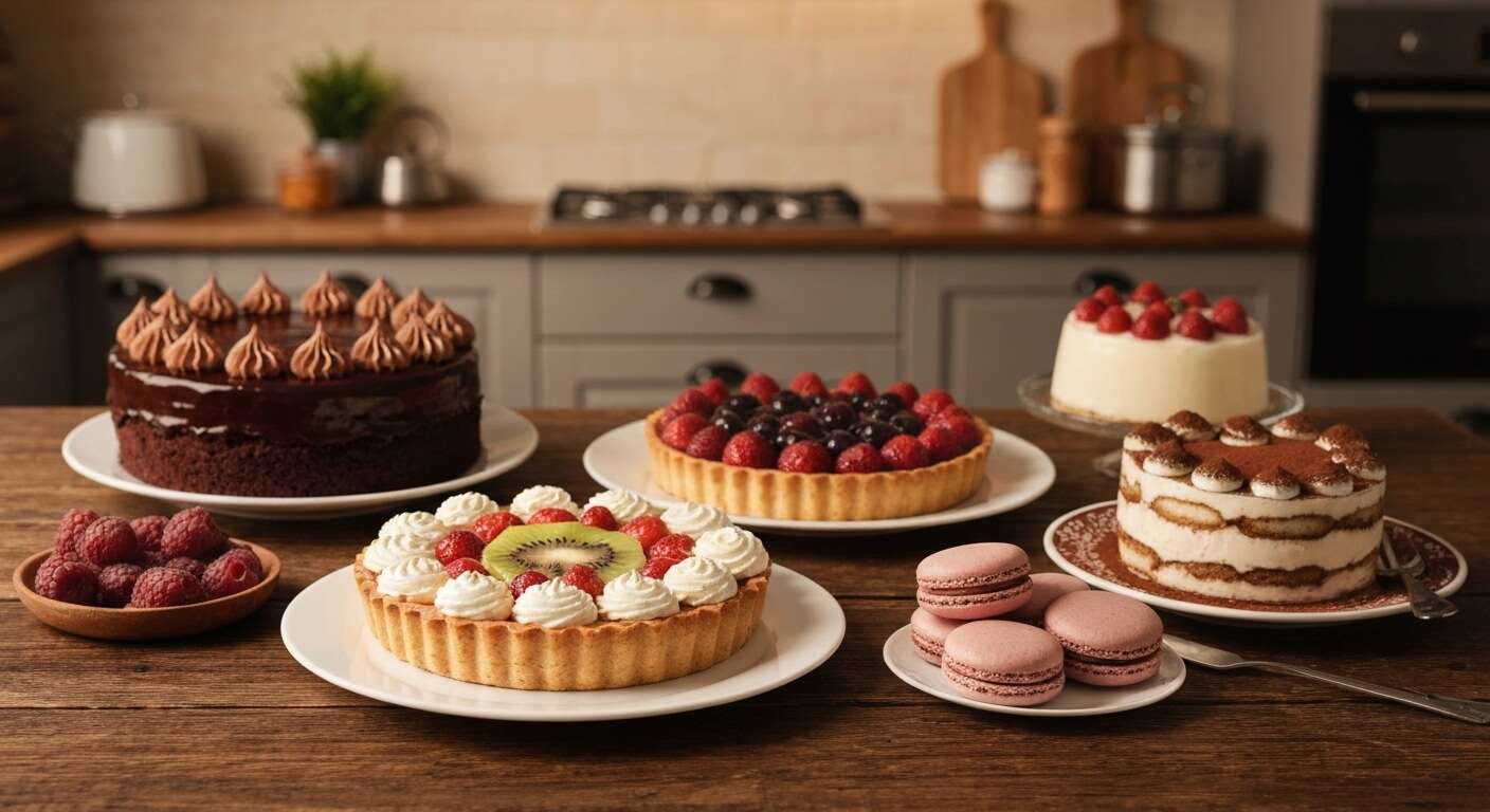 Desserts gourmands en un tour de main