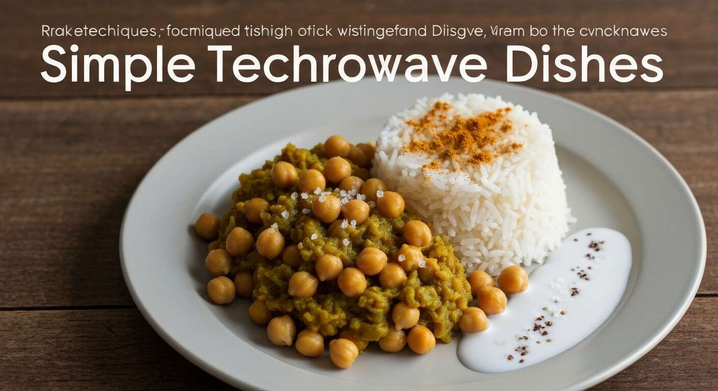 Techniques simples pour plats au micro-ondes