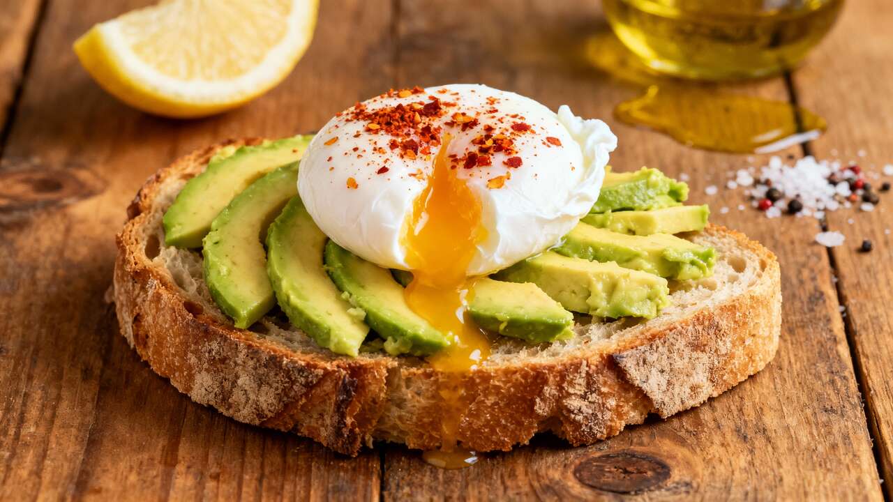 Tartine avocat et œuf poché à la perfection