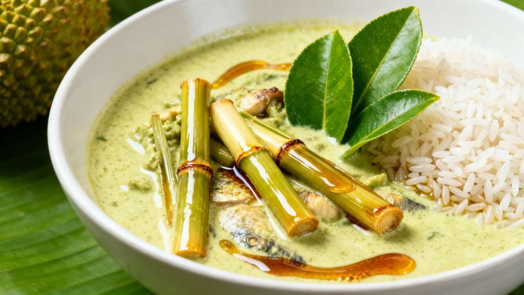 Le curry vert thaï en trois étapes