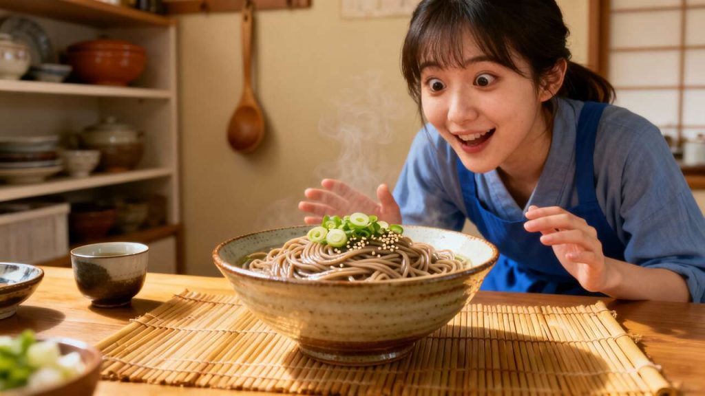 Découverte des nouilles soba chez vous