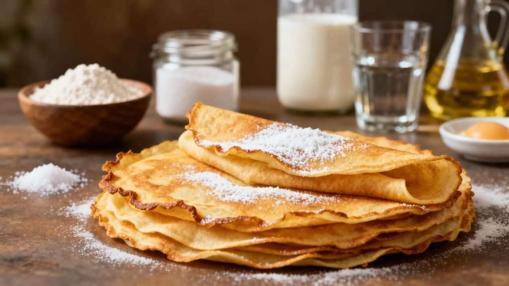 Des crêpes légères en un clin d'œil