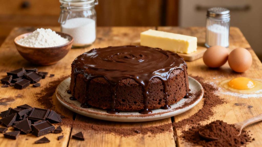 Gourmandzises rapides : le cake au chocolat
