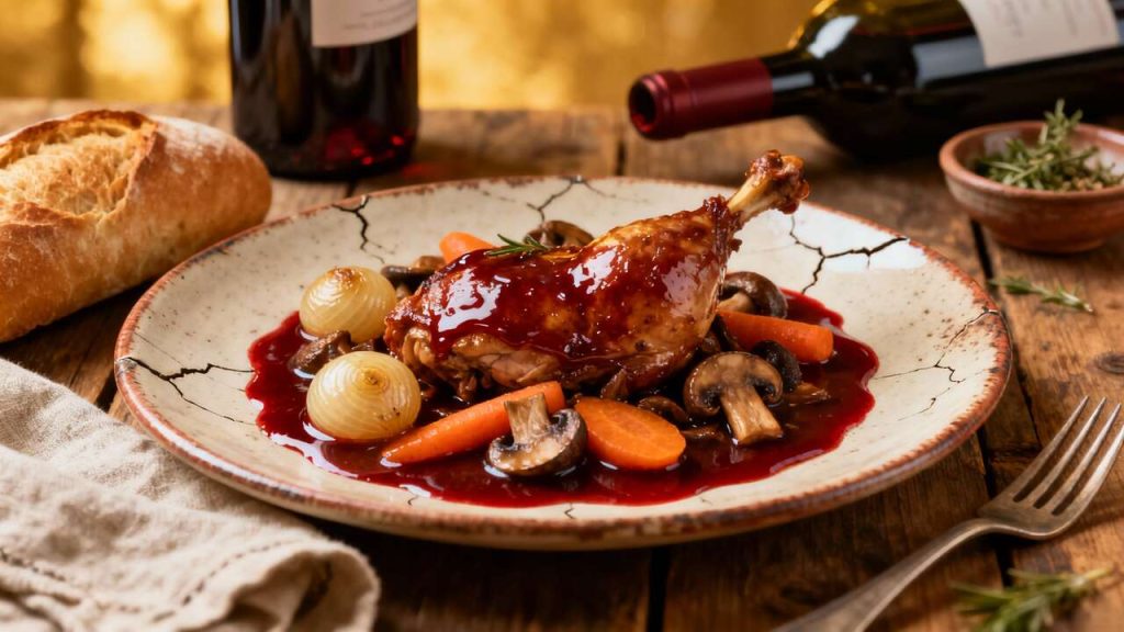 Coq au vin : traditions et saveurs expliquées