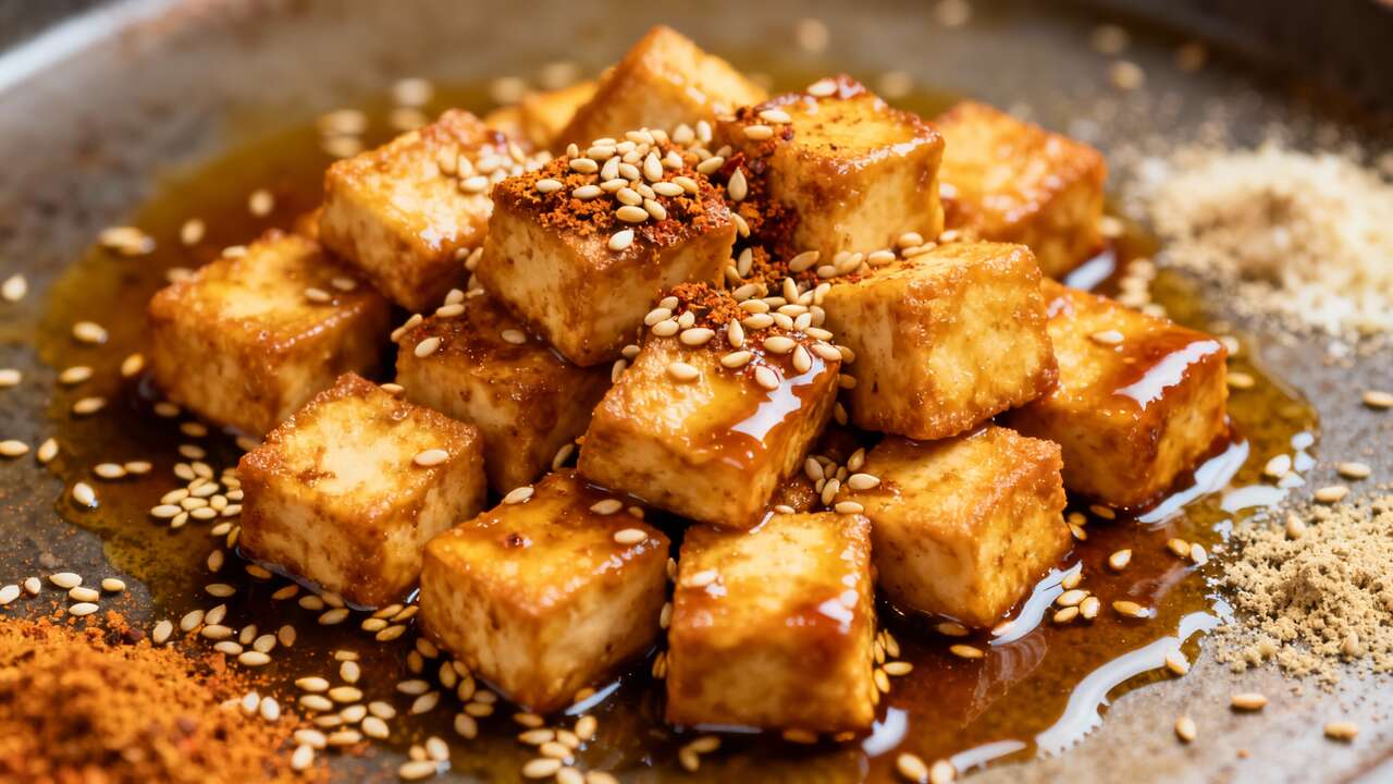 Explorez les délices du tofu sauté
