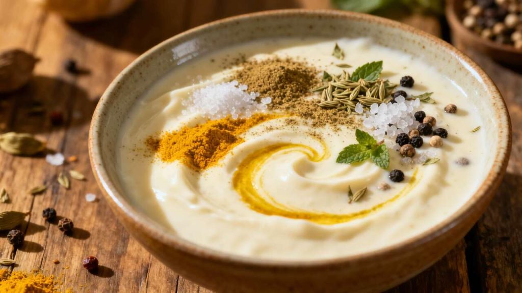 Simplicité du raita : accompagnement frais et léger