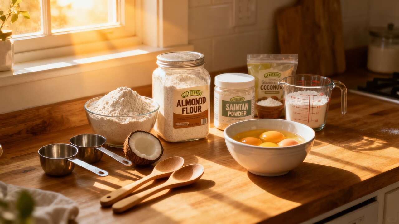 Ingrédients indispensables pour pâtisserie sans gluten