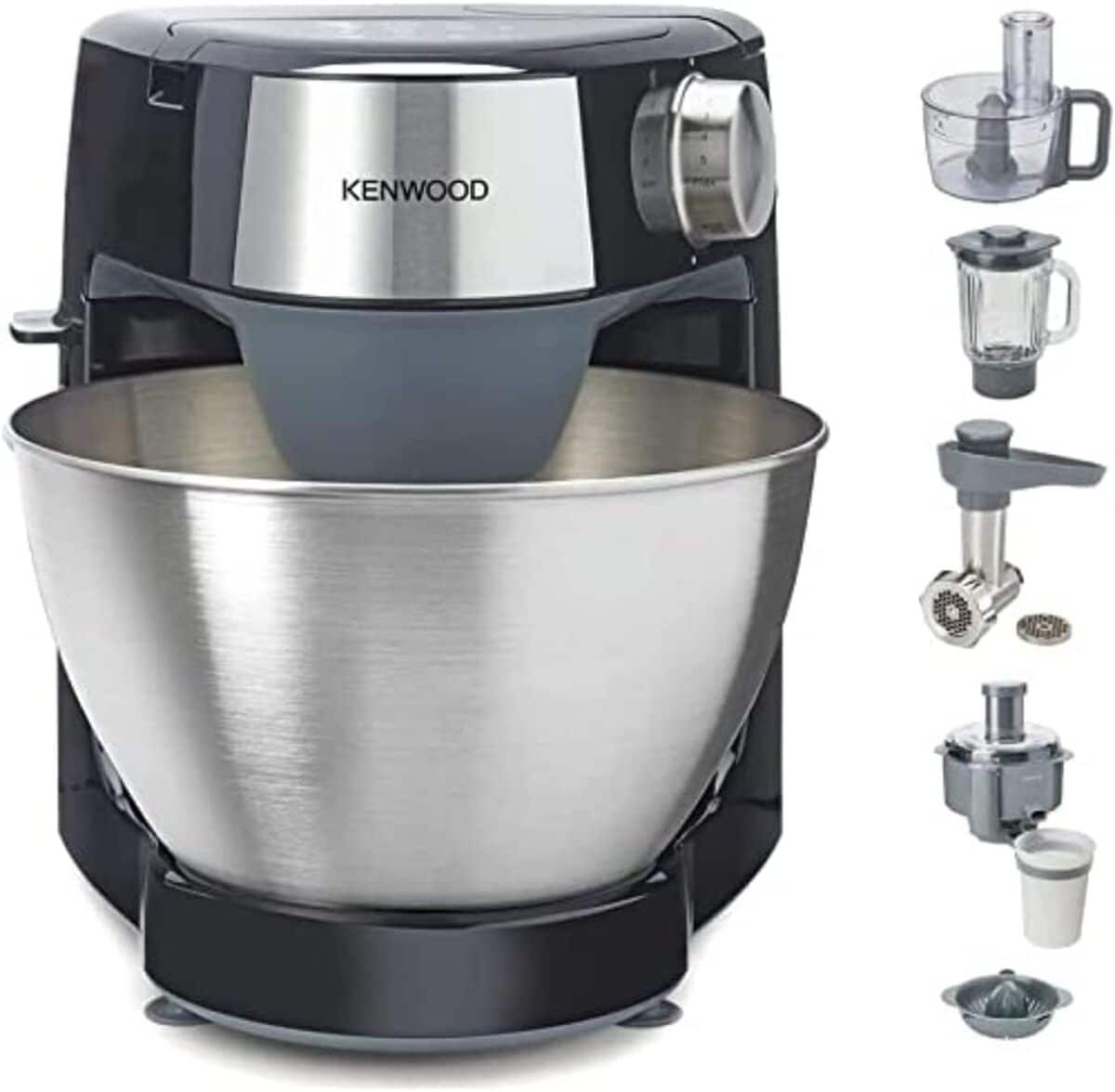 Test du robot pâtissier Kenwood Prospero KHC29.P0BK noir et ses 4 accessoires
