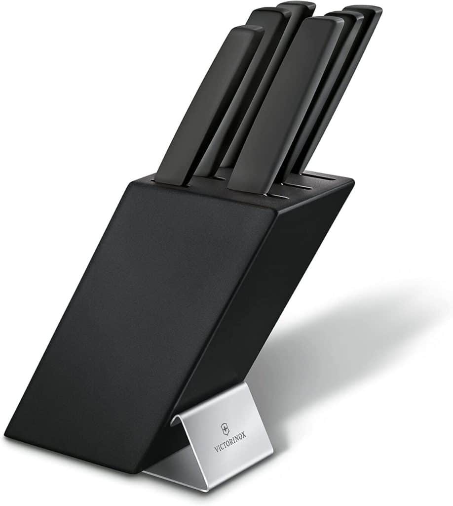 Test : victorinox Profi bloc à couteaux en bois noir