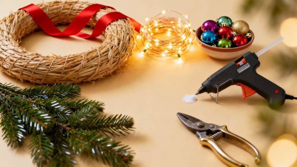 Couronne de Noël DIY : créez la vôtre facilement