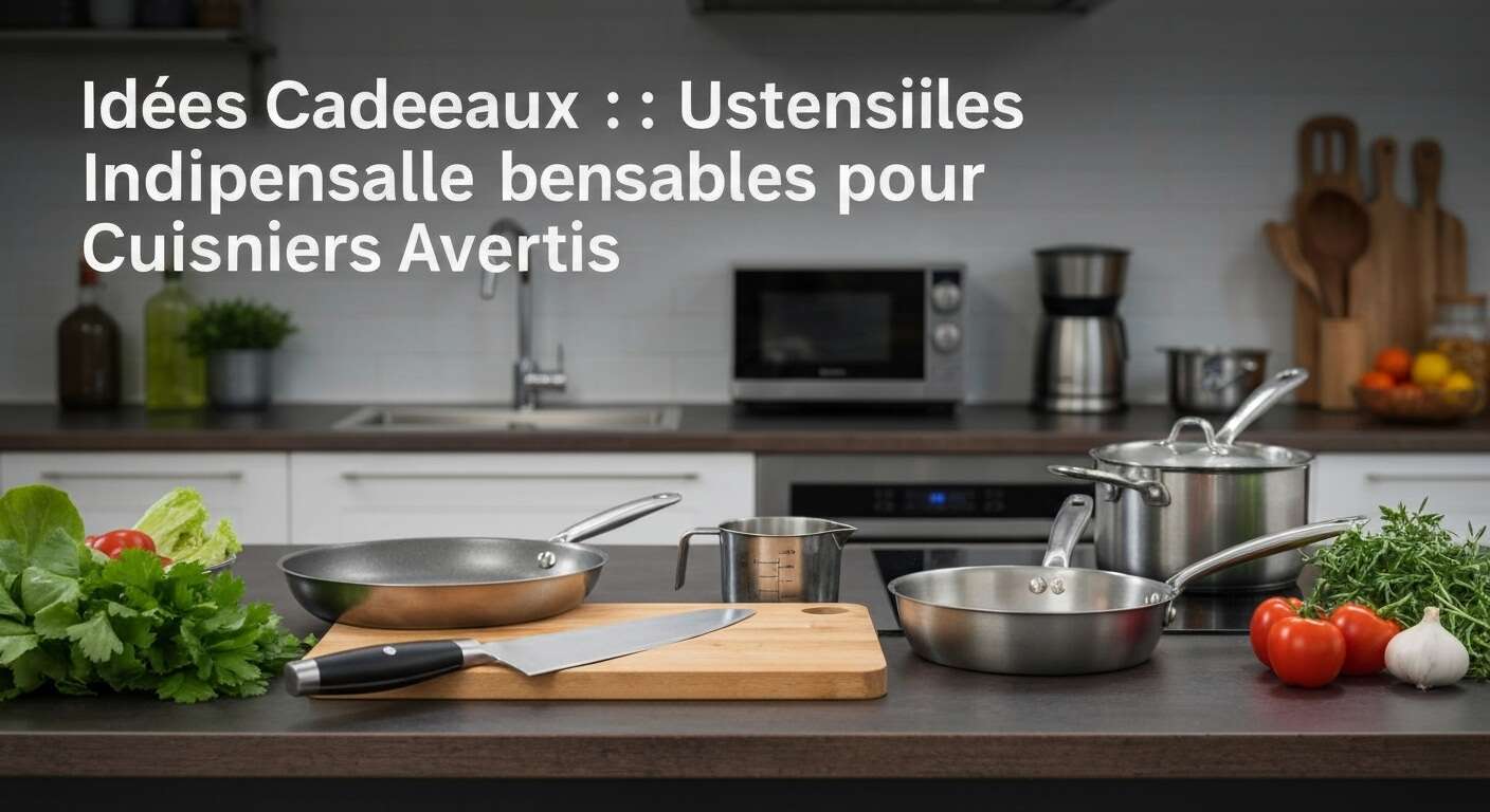 Ustensiles indispensables pour cuisiniers avertis