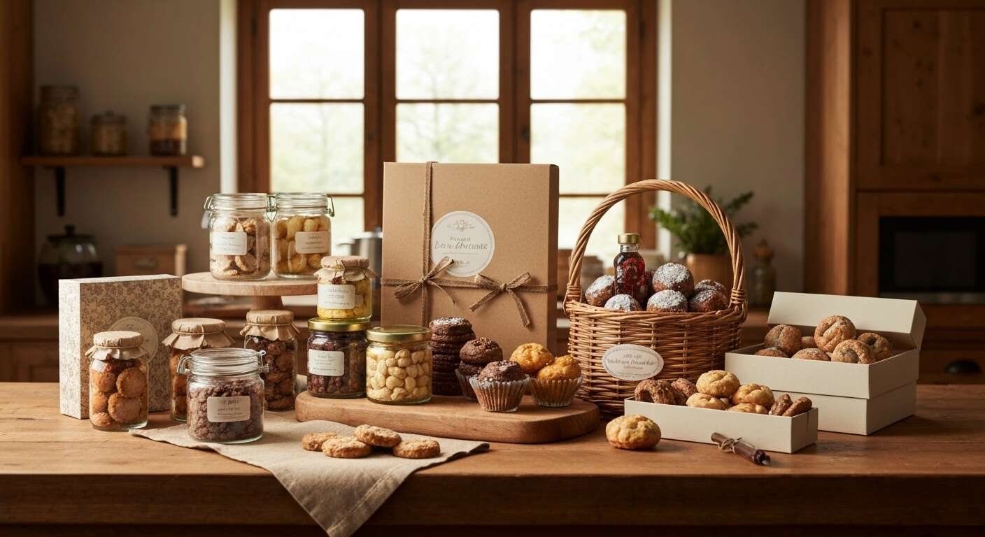 Des gourmandises sucr&eacute;es et sal&eacute;es &agrave; offrir