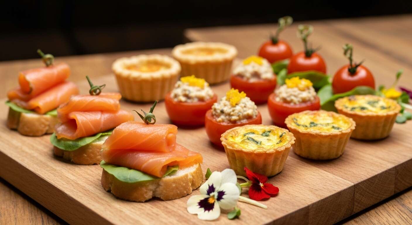 Recettes ap&eacute;ritives raffin&eacute;es pour commencer en beaut&eacute;