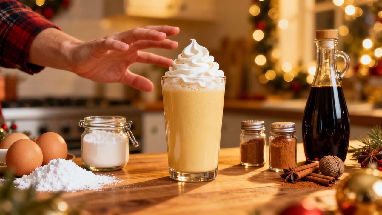 Recette facile et délicieuse de lait de poule