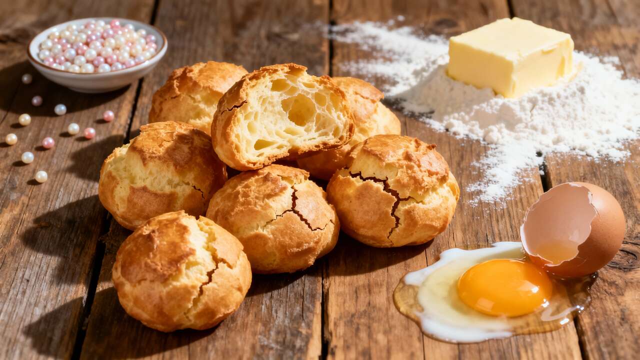 Chouquettes maison : recette facile et délicieuse