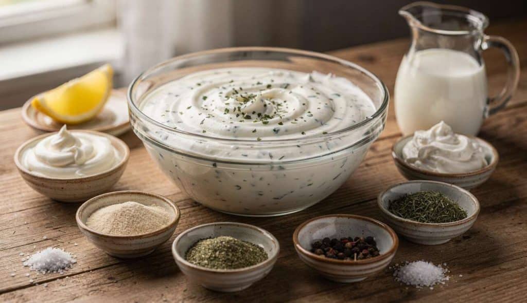 Recette de Sauce Ranch Maison : simple et Délicieuse