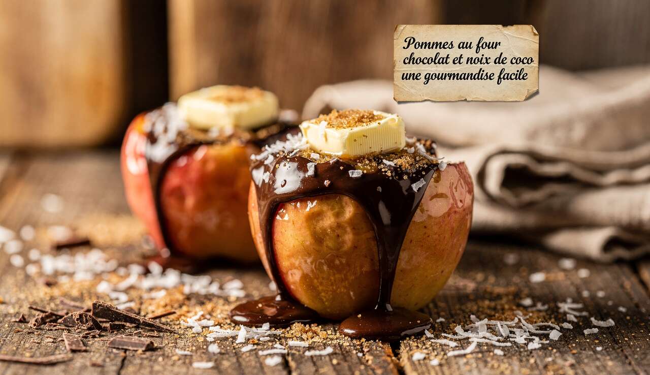 Pommes Chocolat Au Four