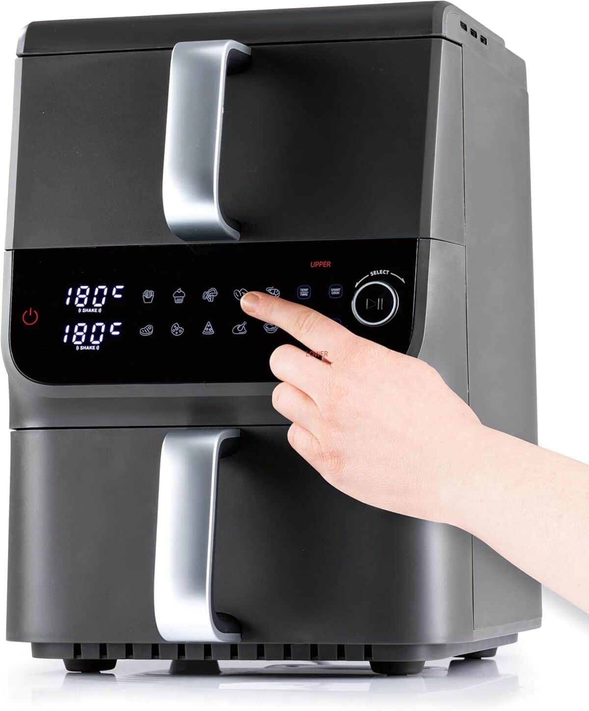 Test de la friteuse à air double chambre GOURMETmaxx FryUp 10 litres