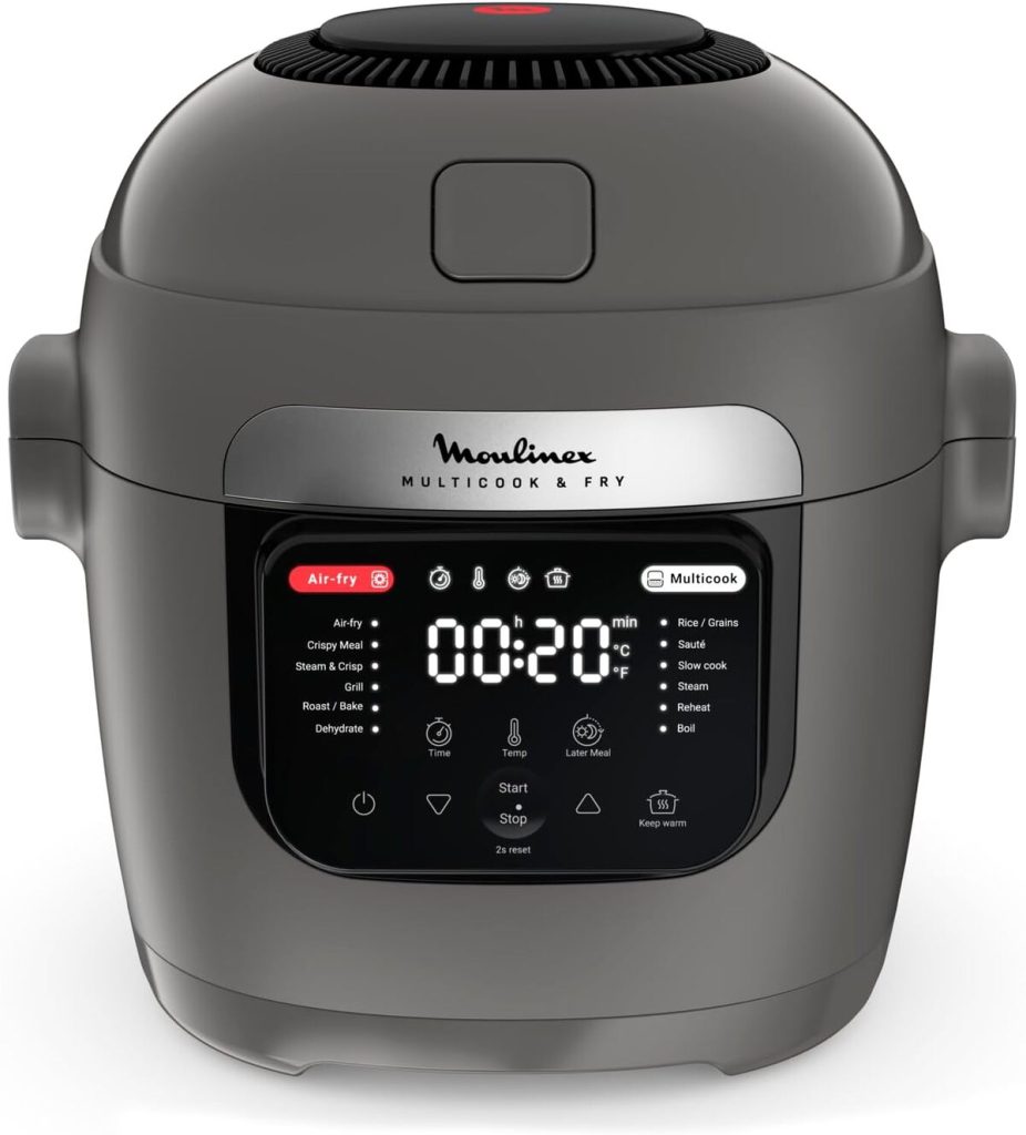 Test du Moulinex Multicook & Fry MZ730BF0 : multicuiseur polyvalent et air fryer intégré