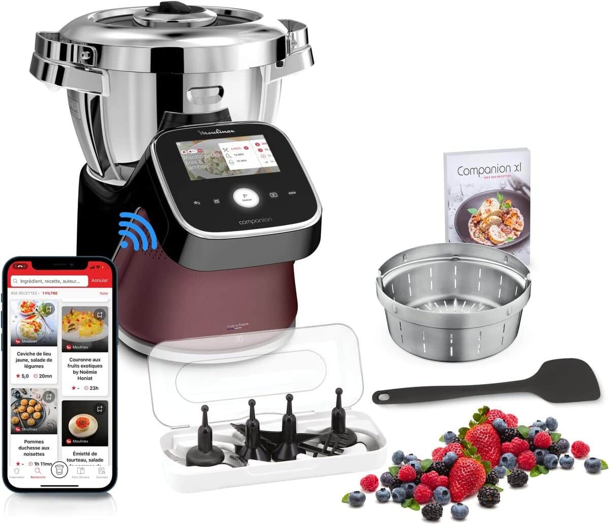 Test du robot cuiseur Moulinex I-Companion Touch Pro : 18 fonctions et capacité XL