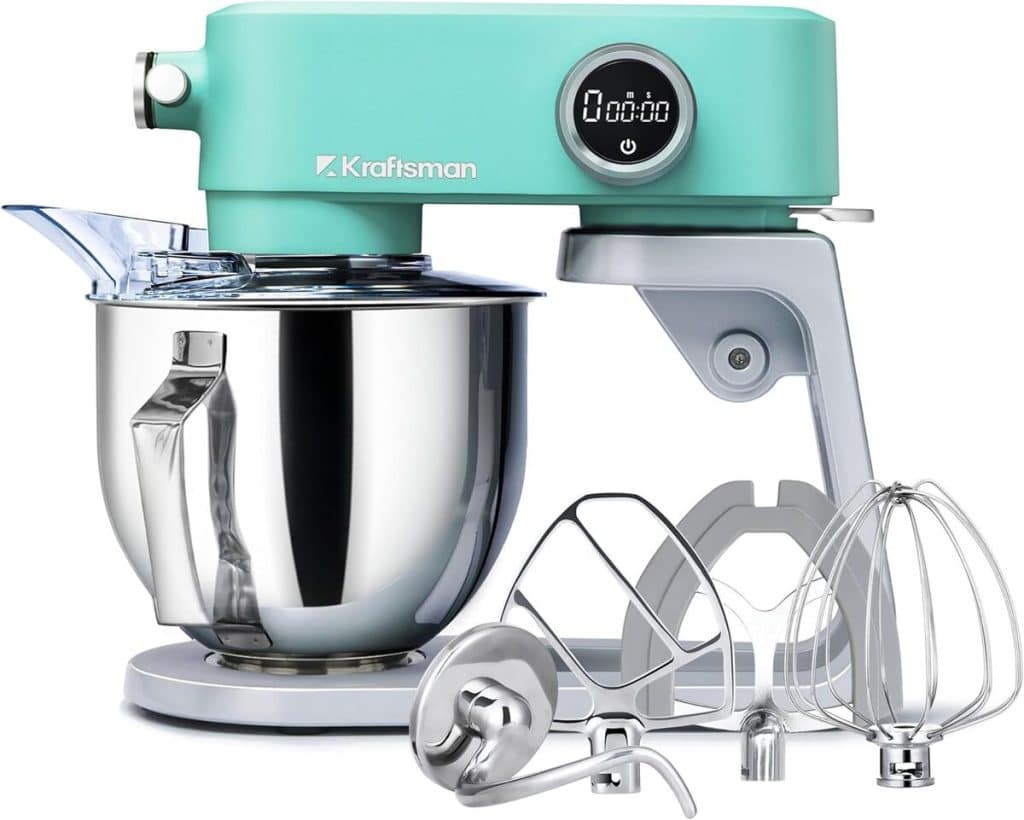Test du robot pâtissier Kraftsman 5 L : puissance et polyvalence pour votre cuisine