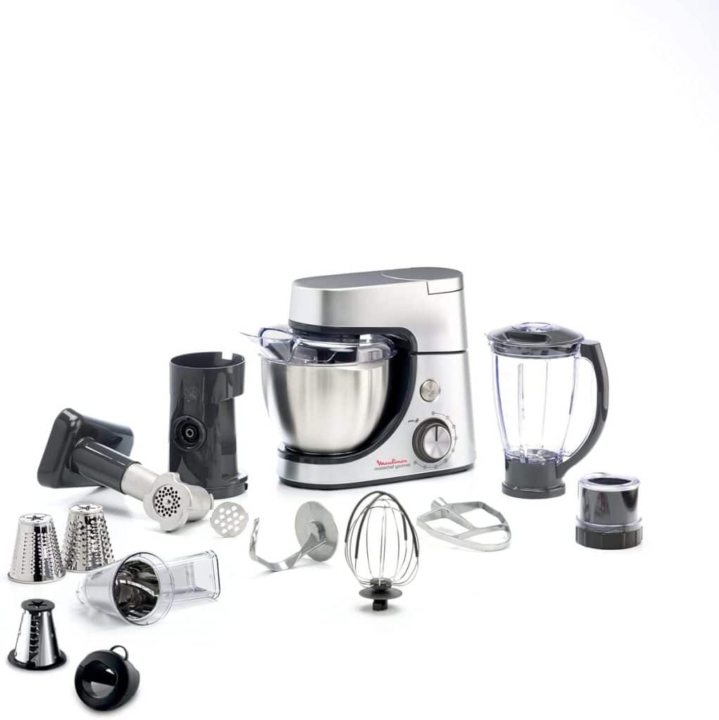 Test du robot pâtissier Moulinex Masterchef Gourmet QA519D32 : puissance et polyvalence