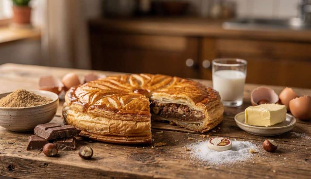 Galette des Rois noisette et pralinoise
