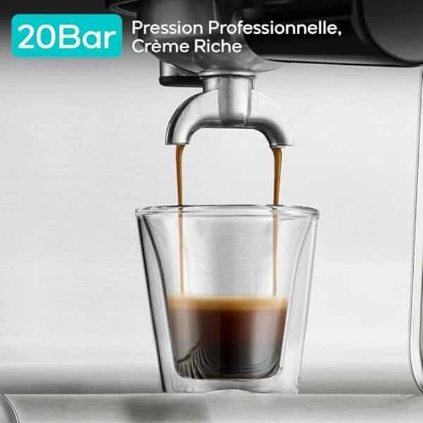 Découvrez notre avis détaillé sur la machine à café Casabrews 20 Bars : performance, design et fonctionnalité pour un café parfait tous les jours