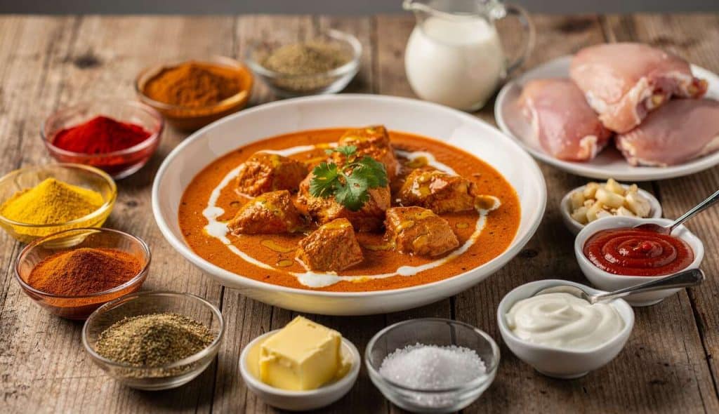 Butter Chicken : recette indienne au poulet