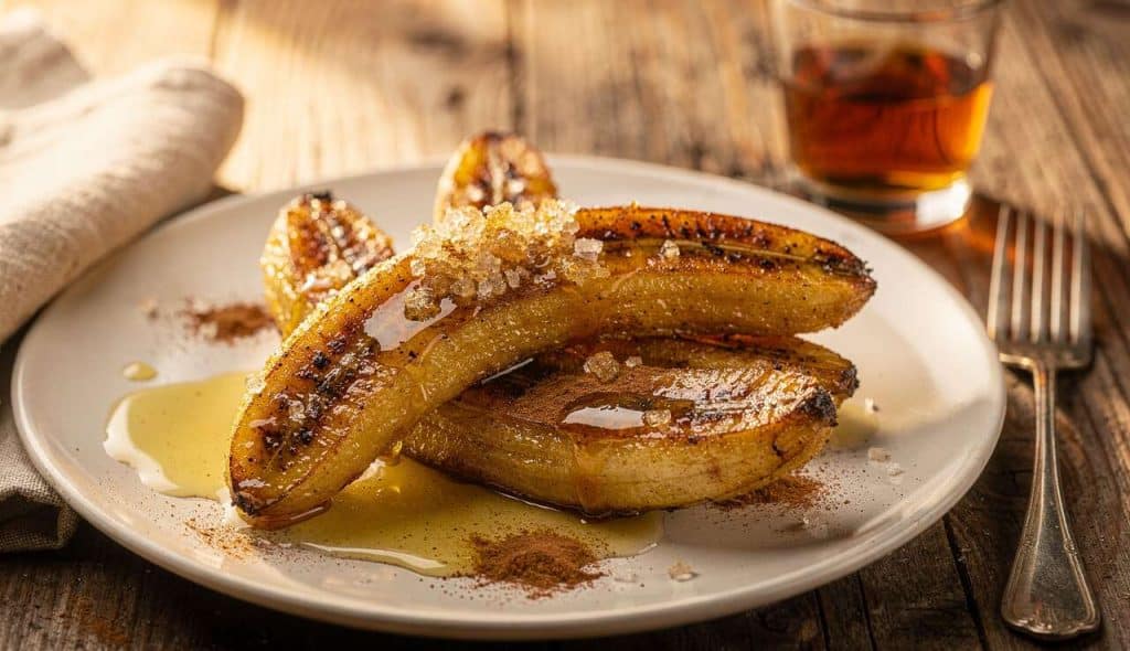 Recette de bananes rôties au four