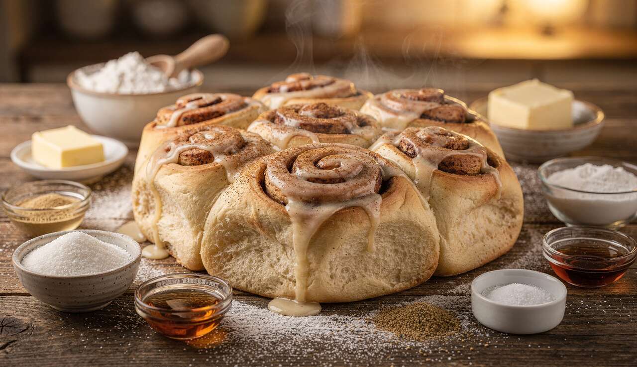Recette de Cinnamon Rolls : délice Moelleux à la Cannelle