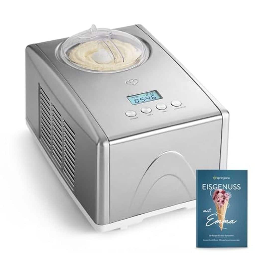 Test : sorbetière Springlane Emma 150 W en acier inoxydable